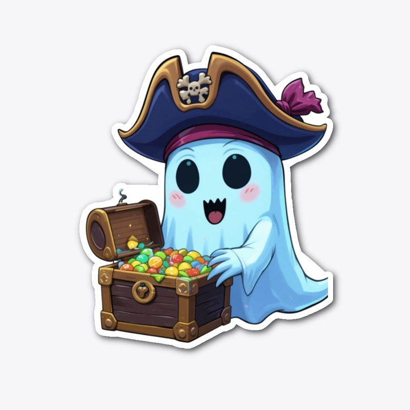 Pirate Ghost Halloween Shirt