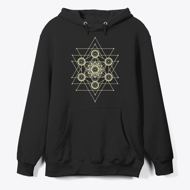 Sacred Geometry Metatron's Cube T-shirt