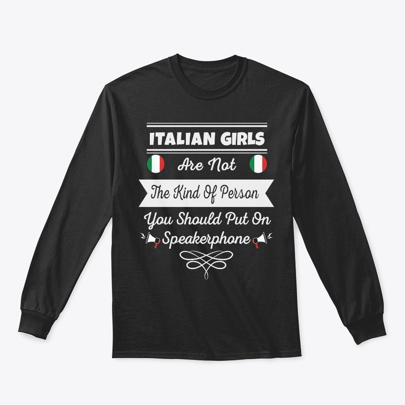 Funny Italian Girl Gift - Not Person