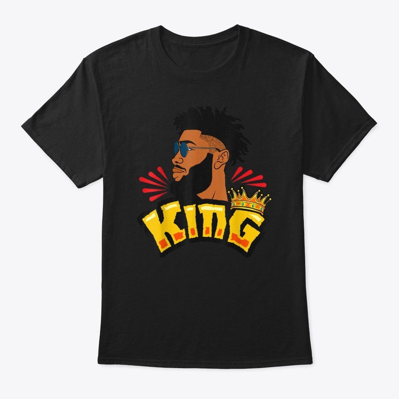 Melanin King Graphic Tee For Men