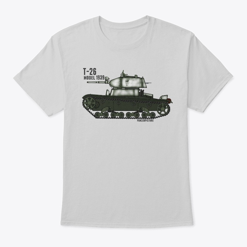 T-26 model 1939 Winter. T-Shirt