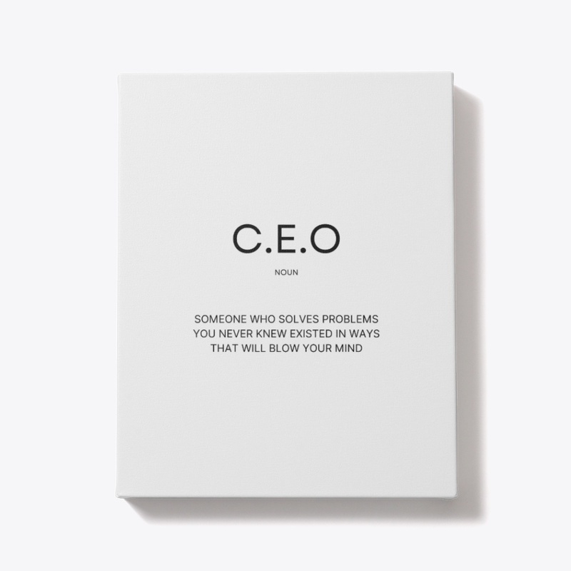 CEO Motivation Wall Art