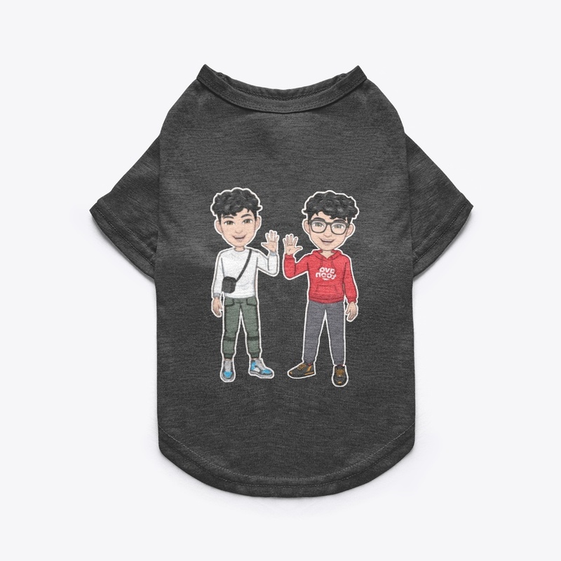 Ropa para mascota blanco y negro 