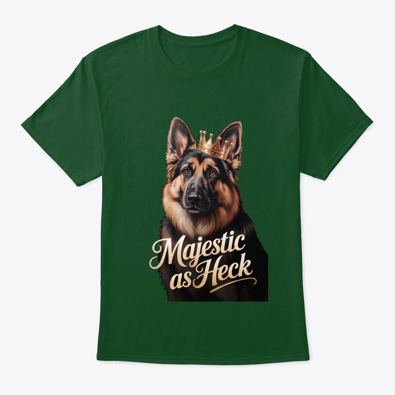  Royal German Shepherd Crown Shirt
