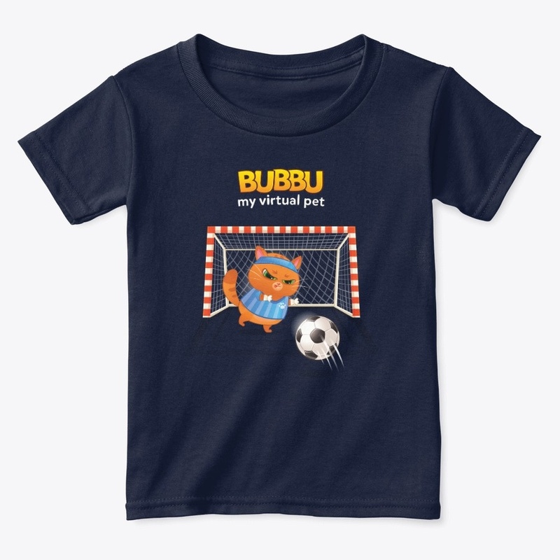 Bubbu playing football