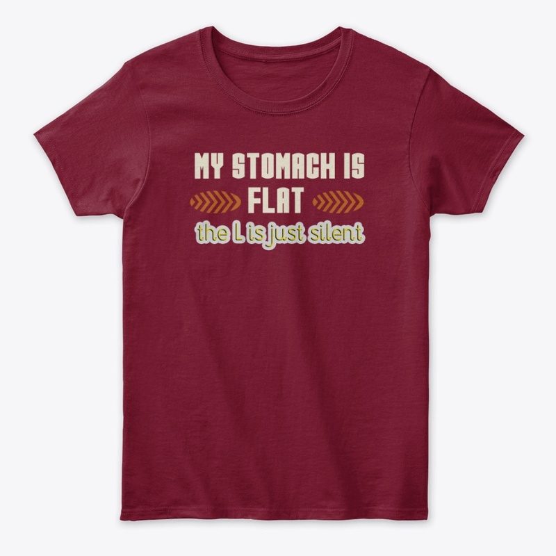 my stomach is flat - funny