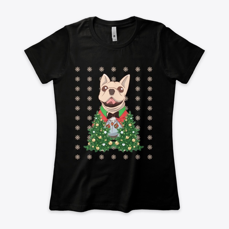 Ugly Pitbull Christmas Tree 
