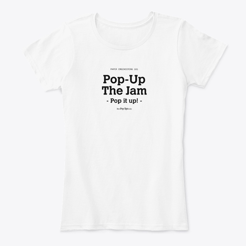 Pop-Up The J T-shirt White