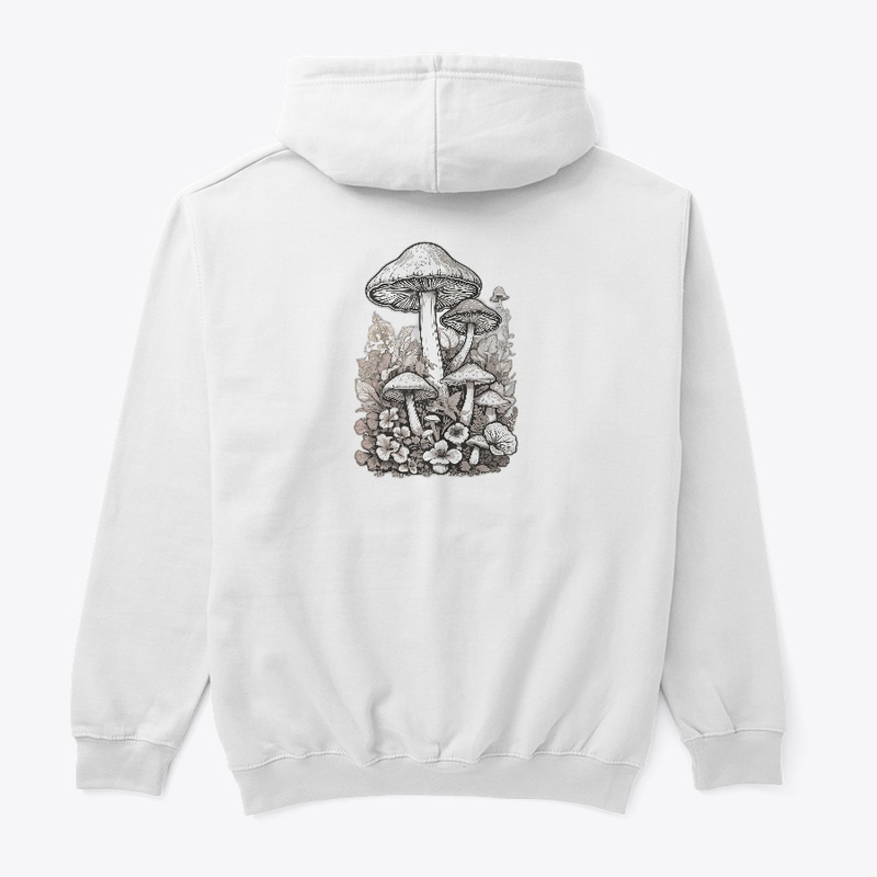 3D mushroom sticker shirt
