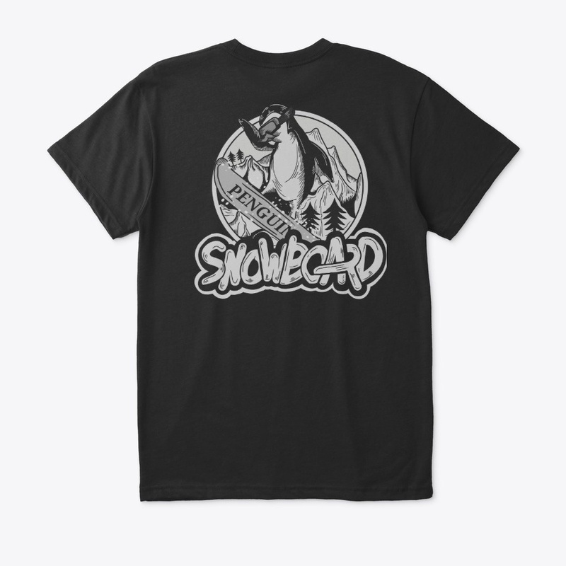 Snowboard Penguin