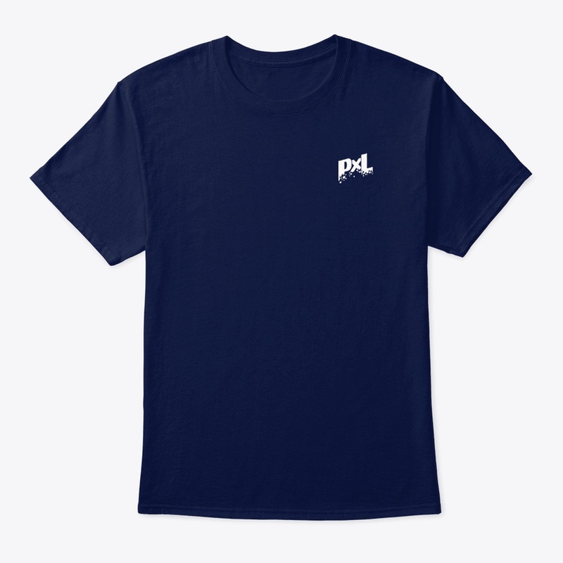 PXL (White) - Men's Simple T Shirt