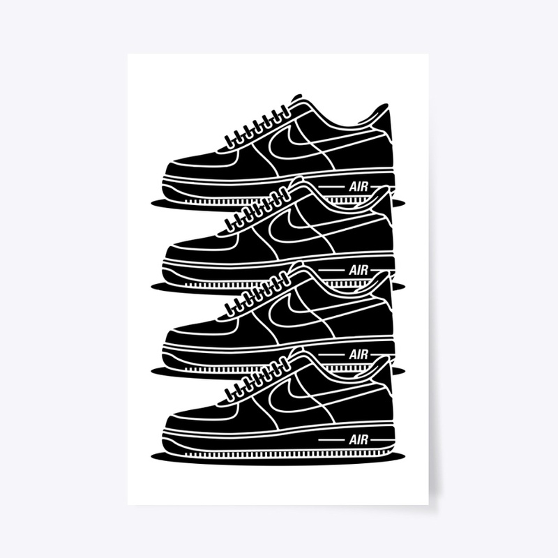 Sneakers | AF1 BLACK