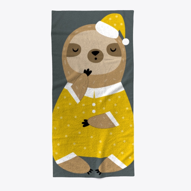 Baby on board, sleeping sloth 