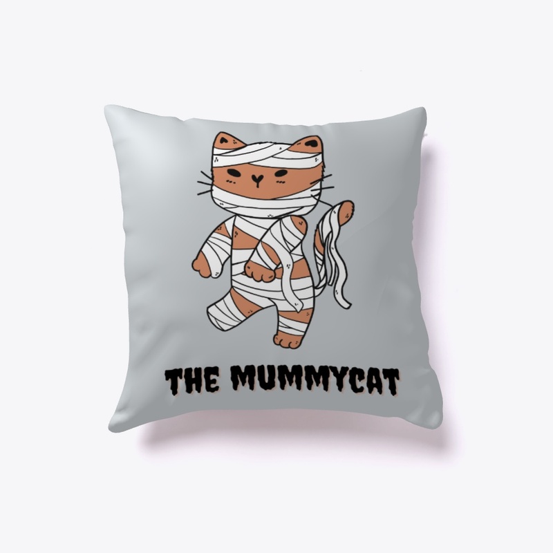 Halloween, cat, mummy