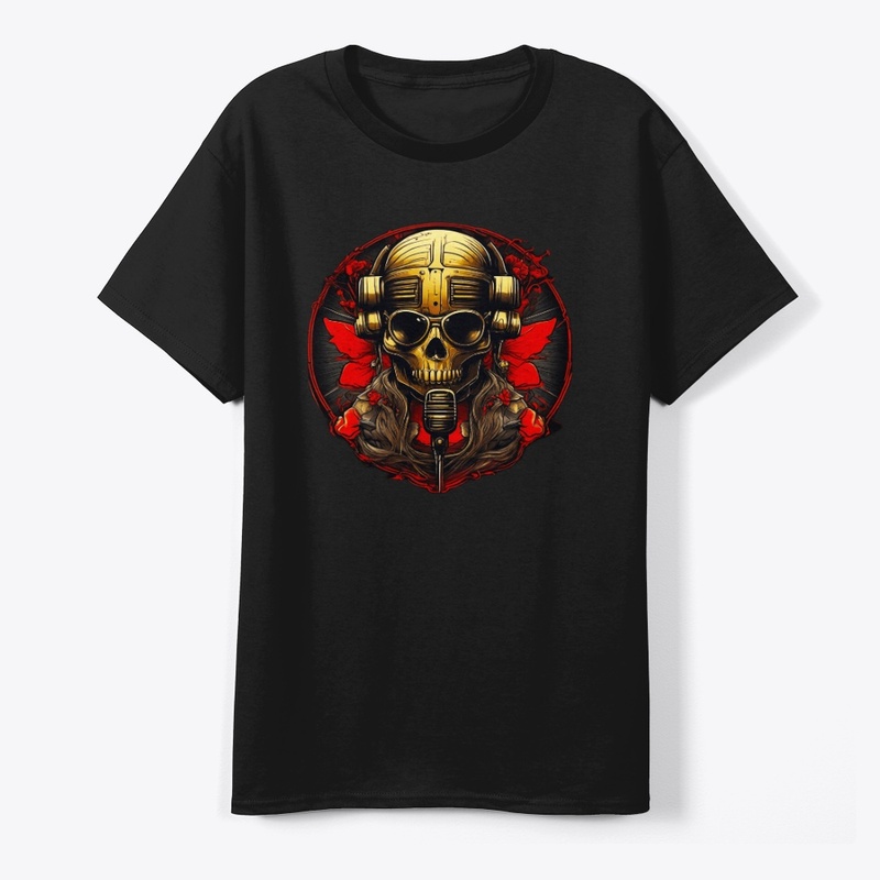 Electric Mic TShirt Design Rock and roll
