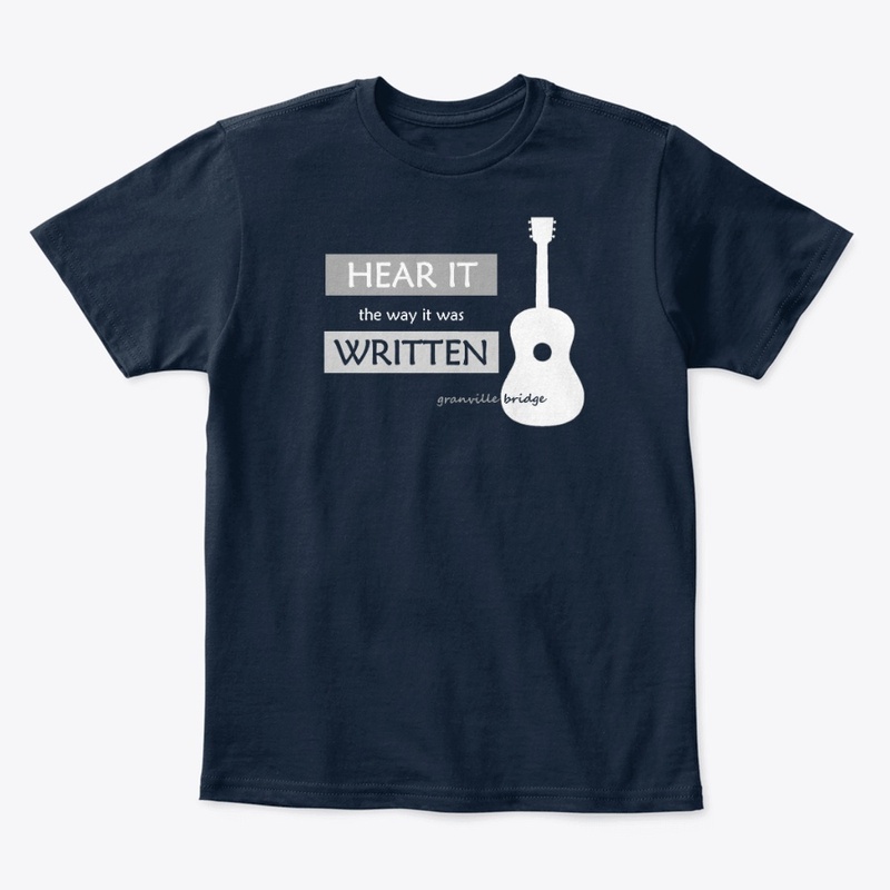 Granville Bridge Guitar: Light Logo