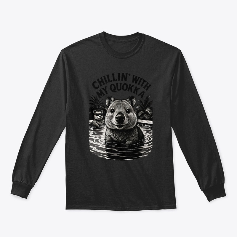 Cute Quokka Pool Party Chill Vibes