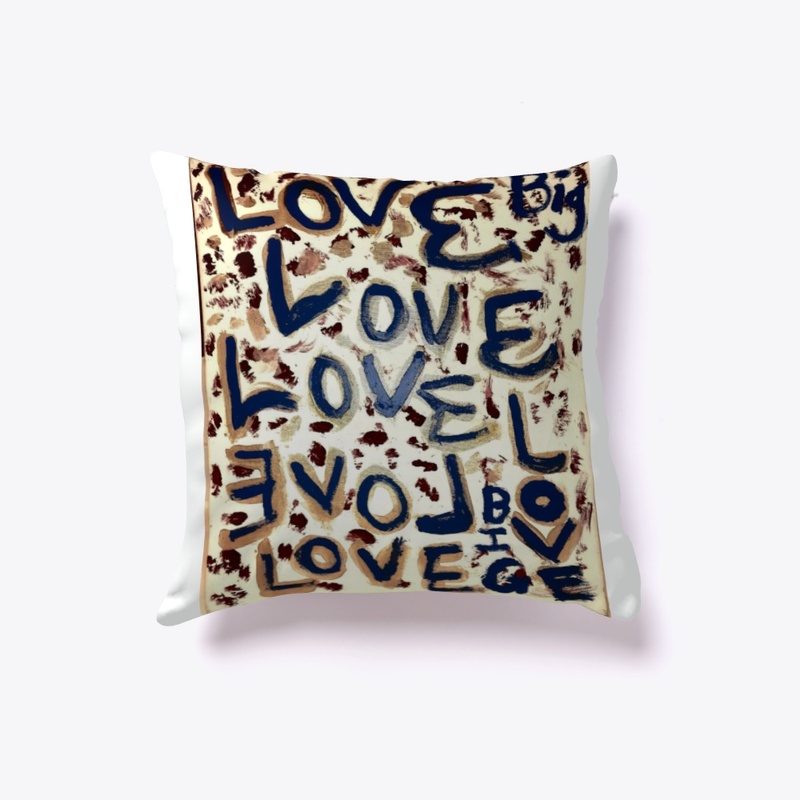 Custom design canvas prints and pillows.