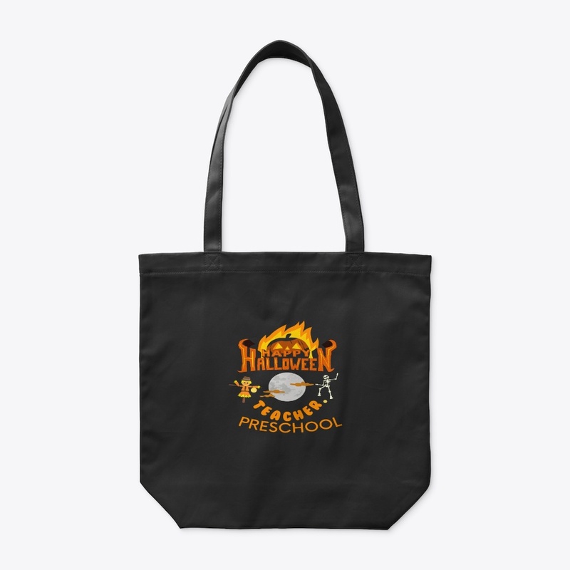 teacher preschool halloween t-shirt