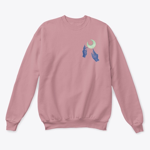 Moon Magic Dusty Pink T-Shirt Front