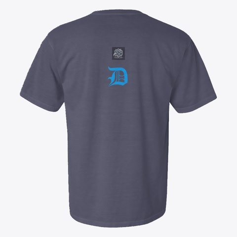 Clever Fox 313 D Ol2 Classic Tee Navy T-Shirt Back