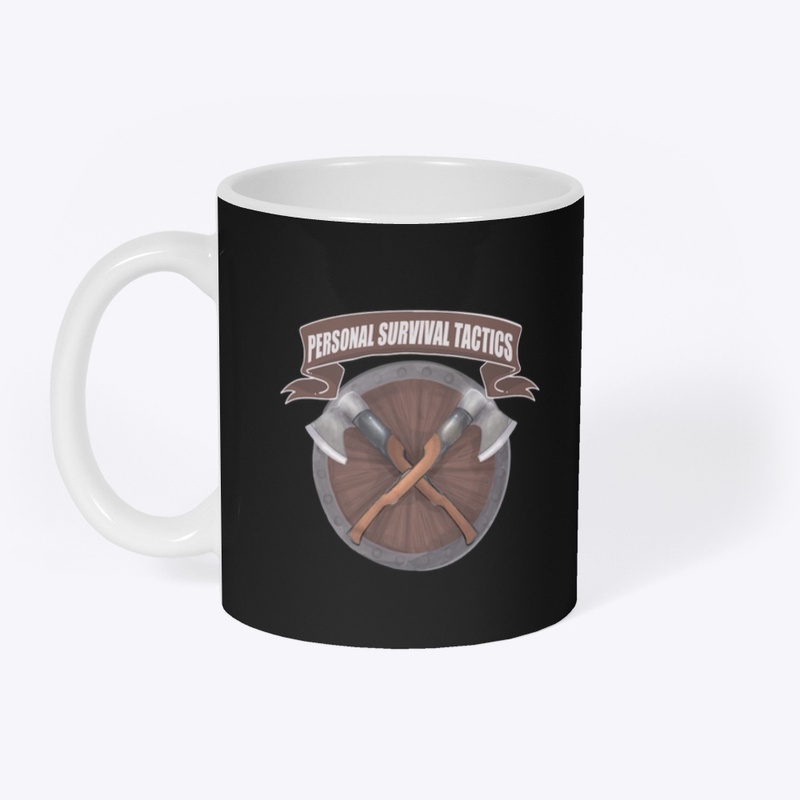 Personal Survival Tactics Axe Mug