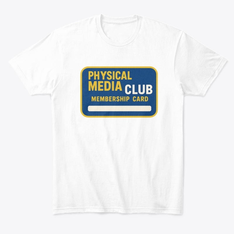 Physical Media Club Membership Card