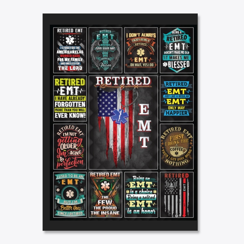 Awesome Retired EMT Collage 
