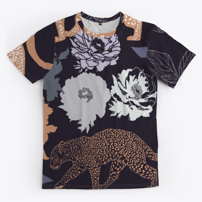 Leopard All-Over Print Tee