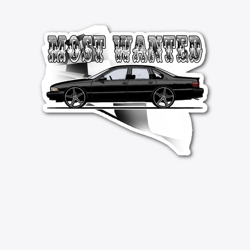 94-96 Impala Most Wanted Race Flag