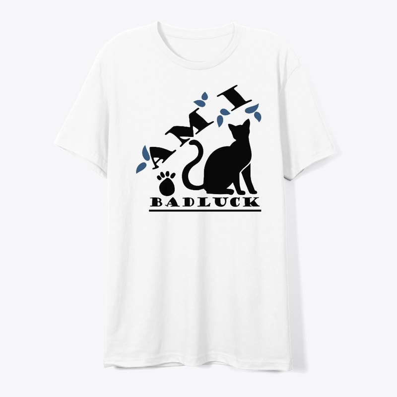 cat badluck myth t-shirt