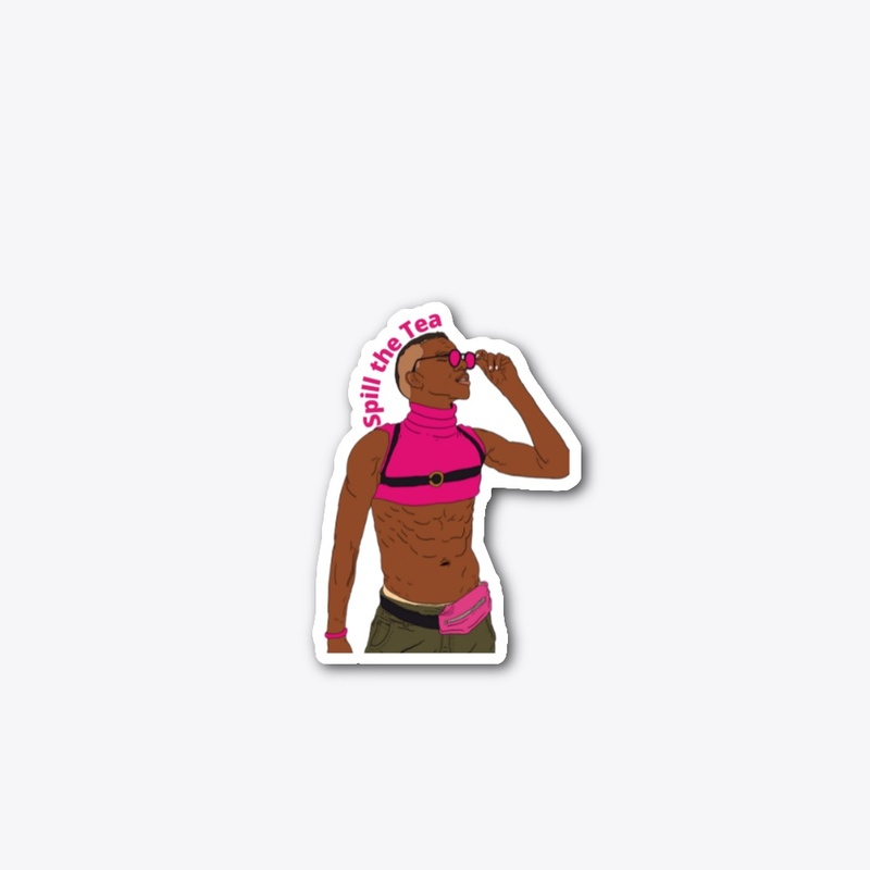 Spill the Tea Sticker