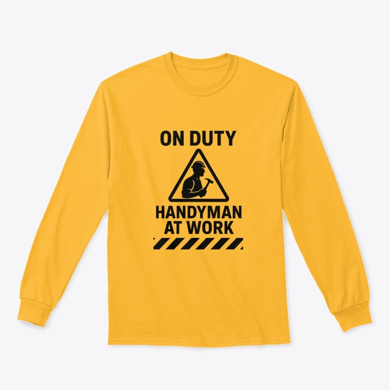 Handy Man at Work Merch