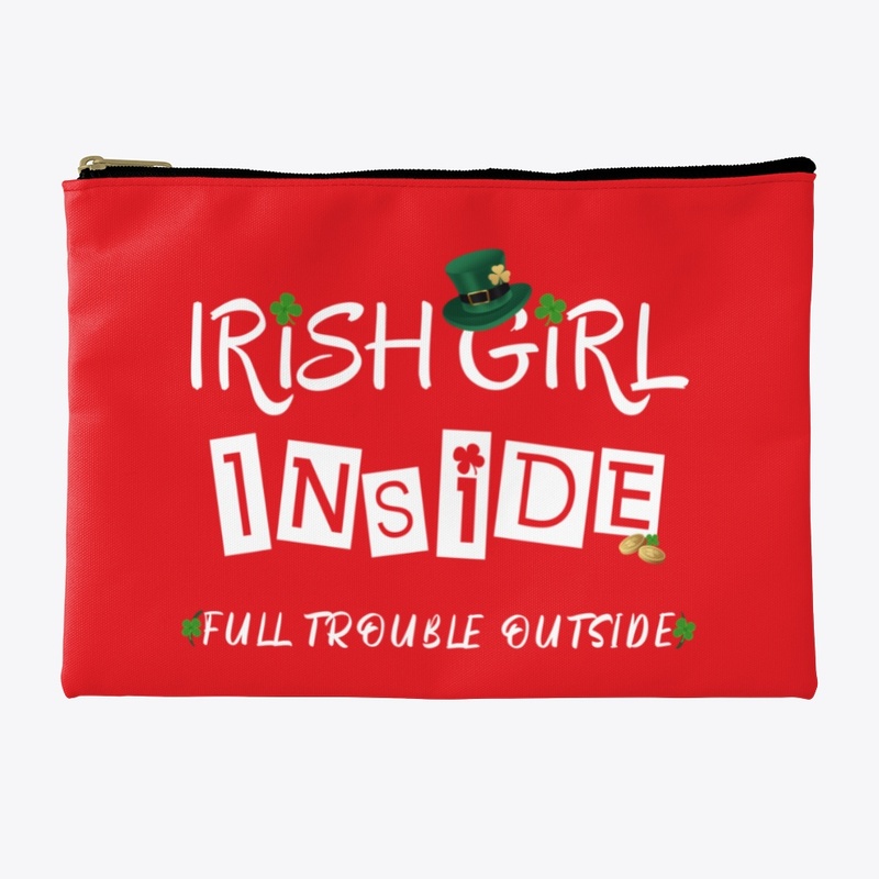 Irish girl inside -S.Patrick day