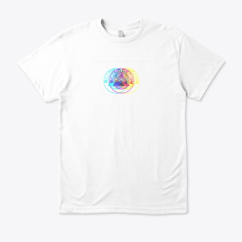 Grand Design White T-Shirt Multi Color
