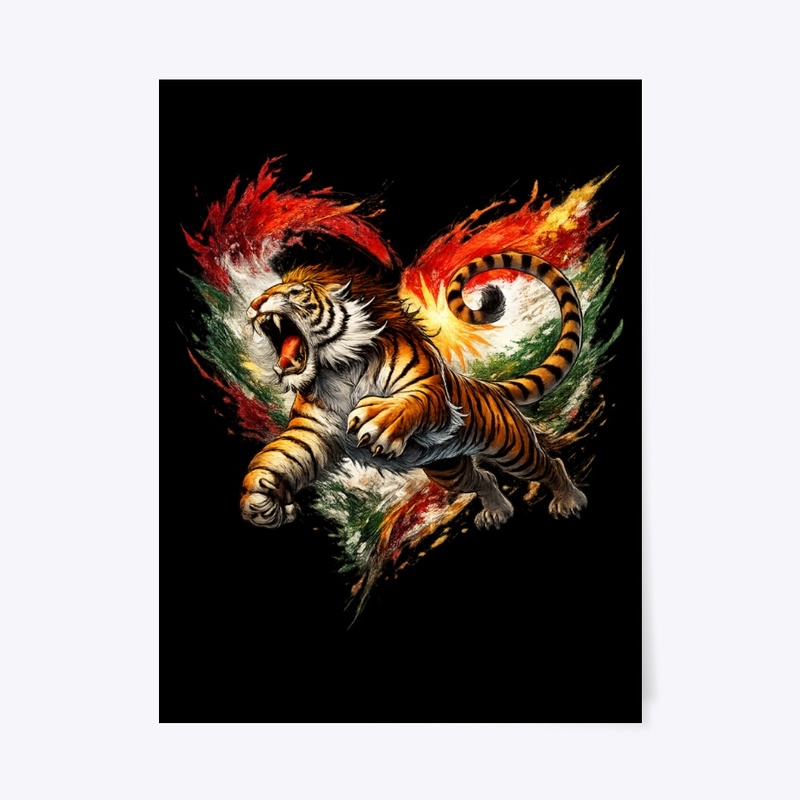 Kurdish Tiger Power & Pride