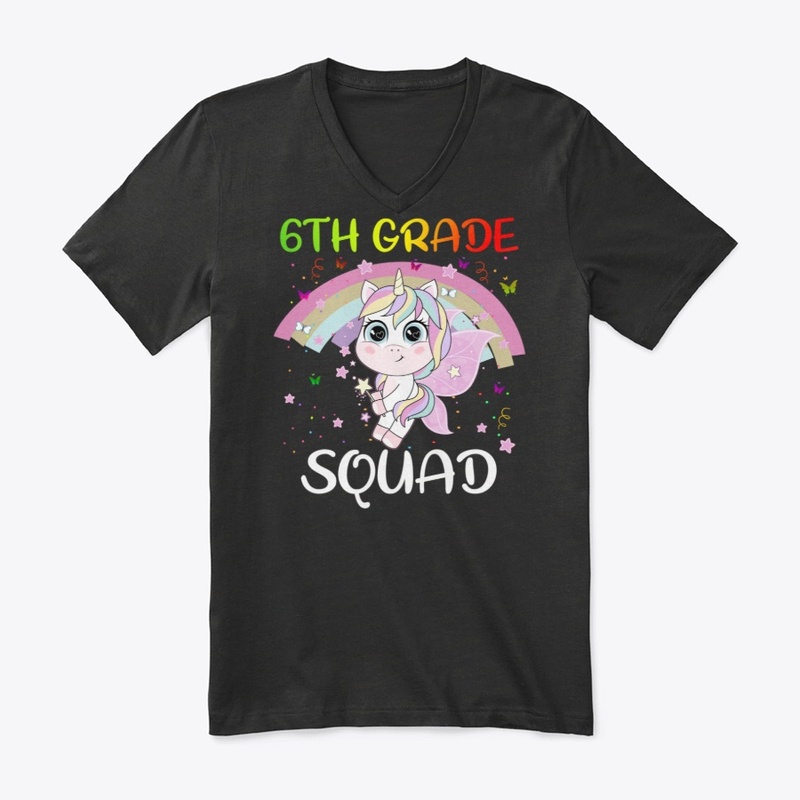 6th Grade Squad Unicorn Back To School