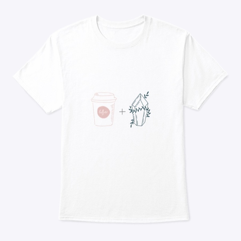 Coffee and Crystals Icon Tee