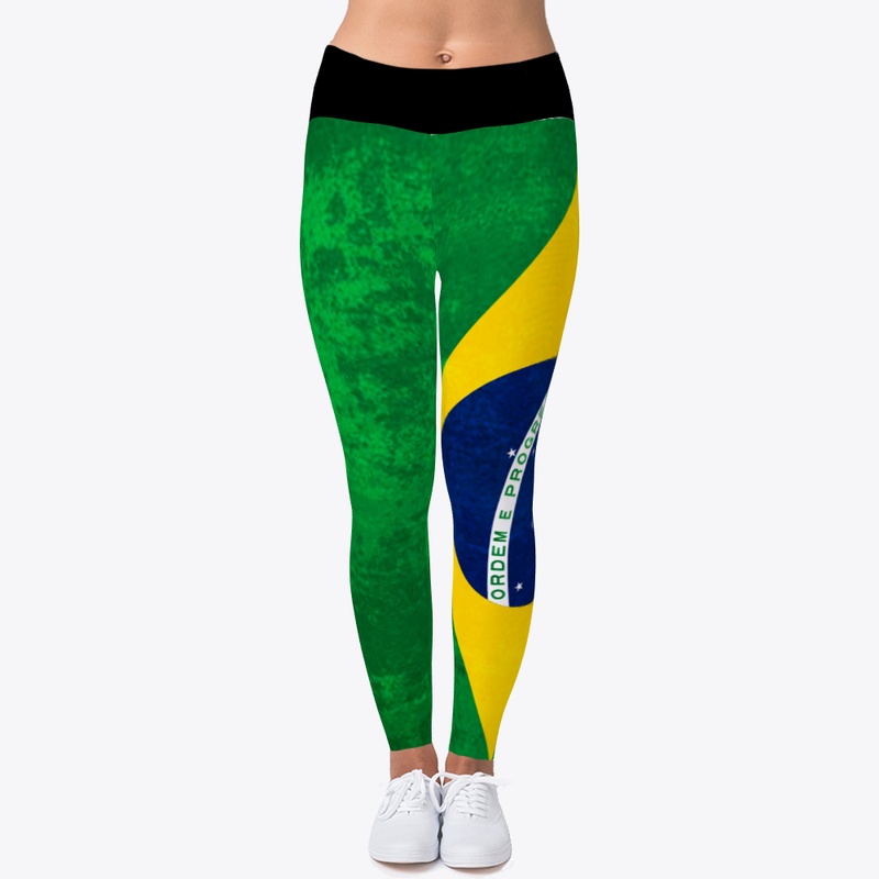 Brazil Flag Leggings!