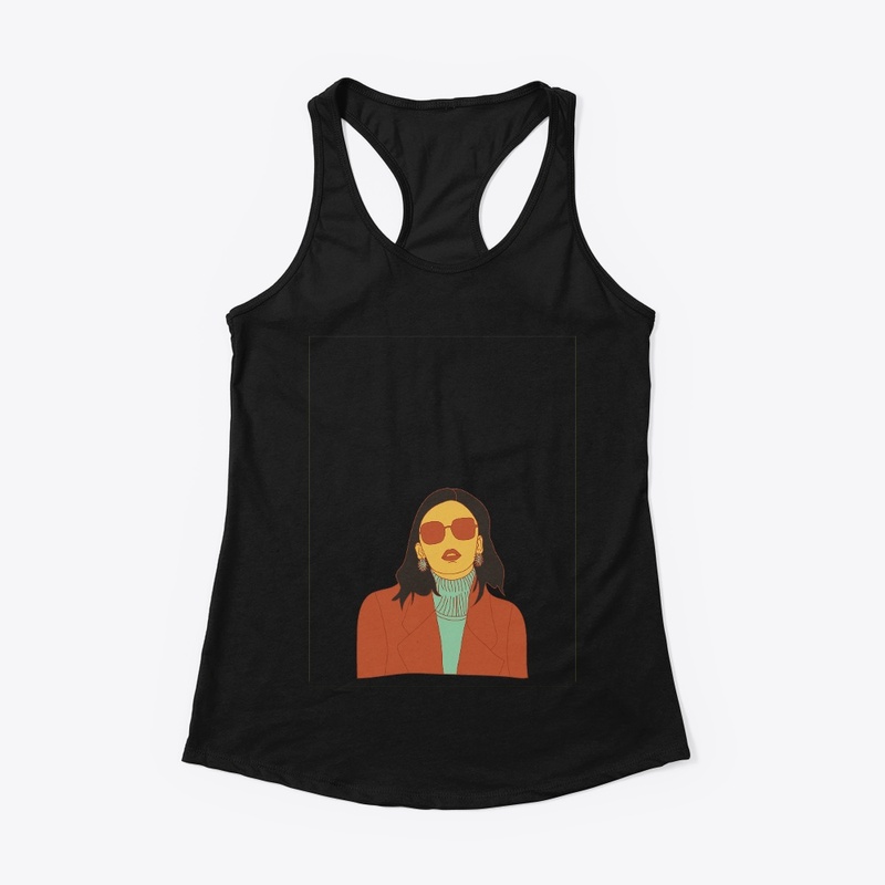 Stylish woman design