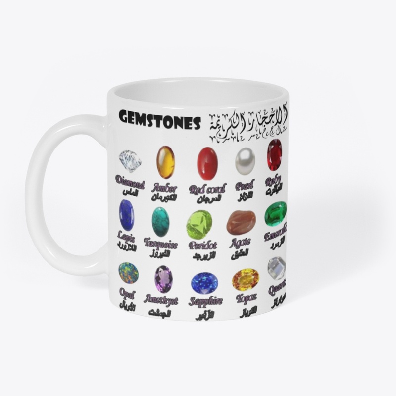 Types of gemstones T-short