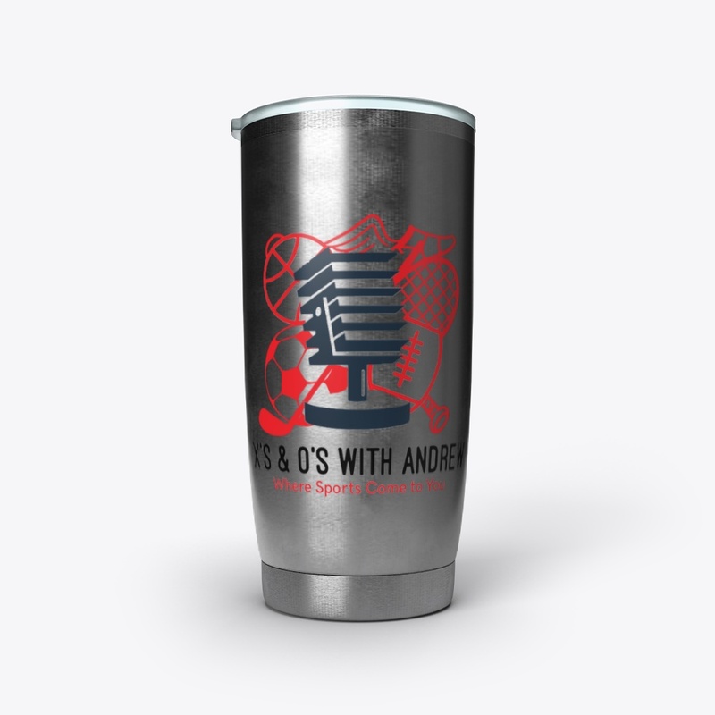 X's & O's Logo Tumbler