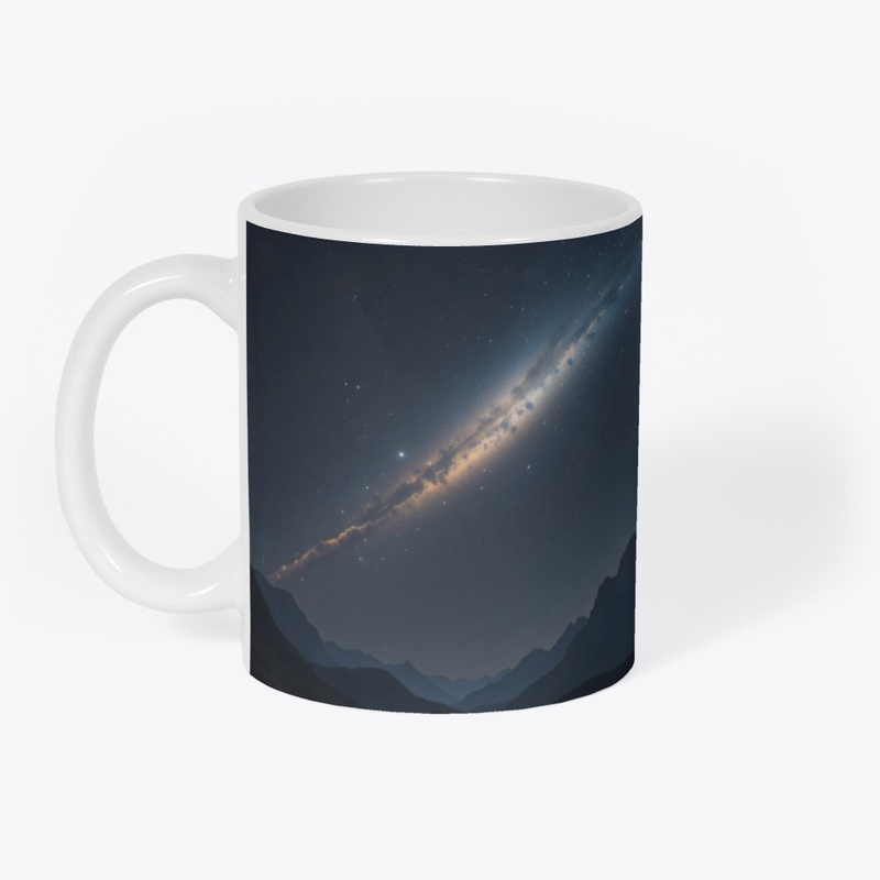 A comet falling brilliantly