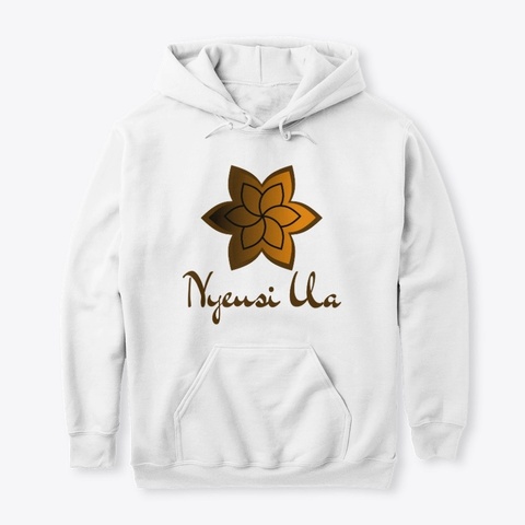Nyeusi Ua  White T-Shirt Front