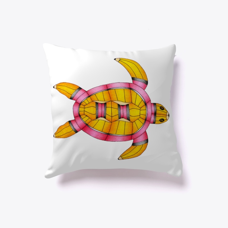 Pencil Sea Turtle