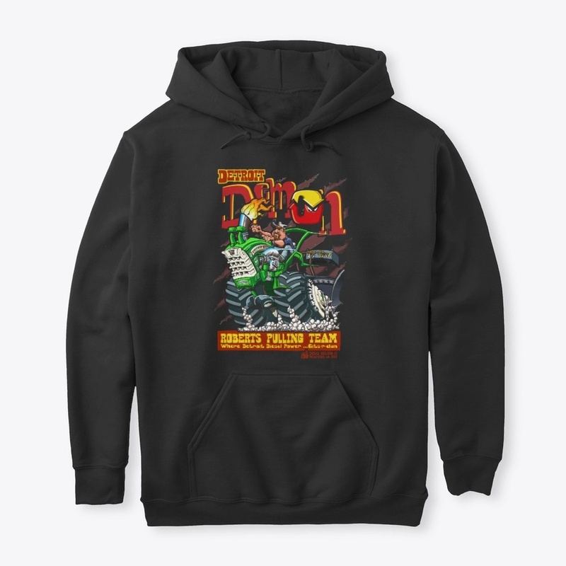 Oliver 1950 Front Black Hoodie