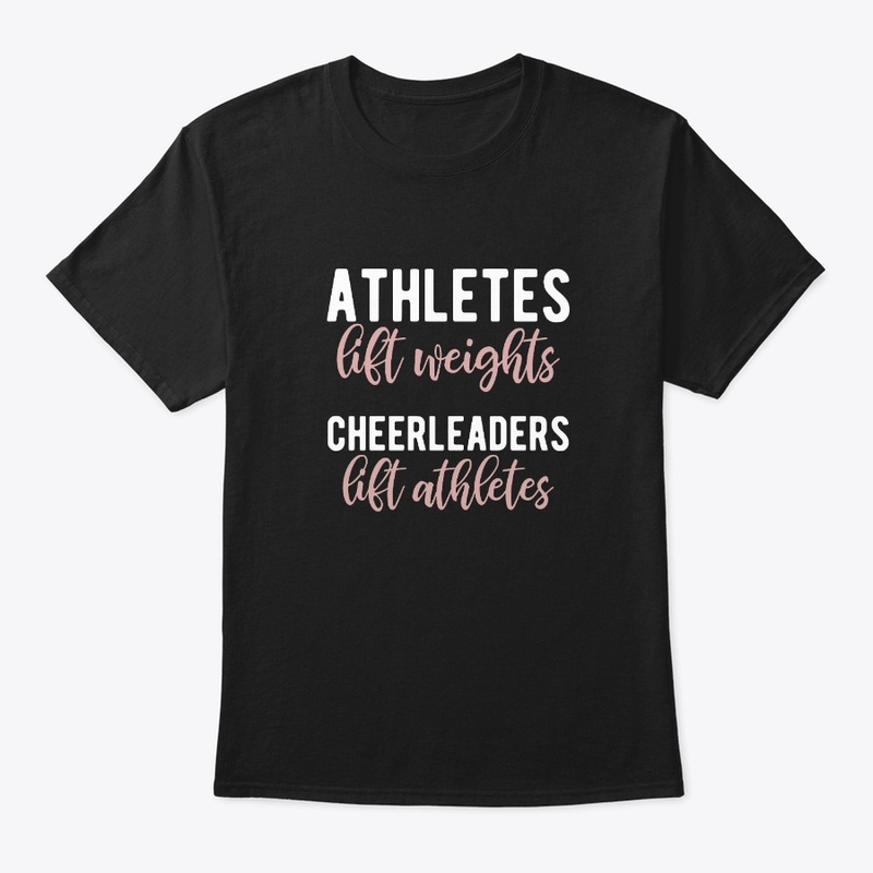 Funny Cheerleading Athlete Lifting
