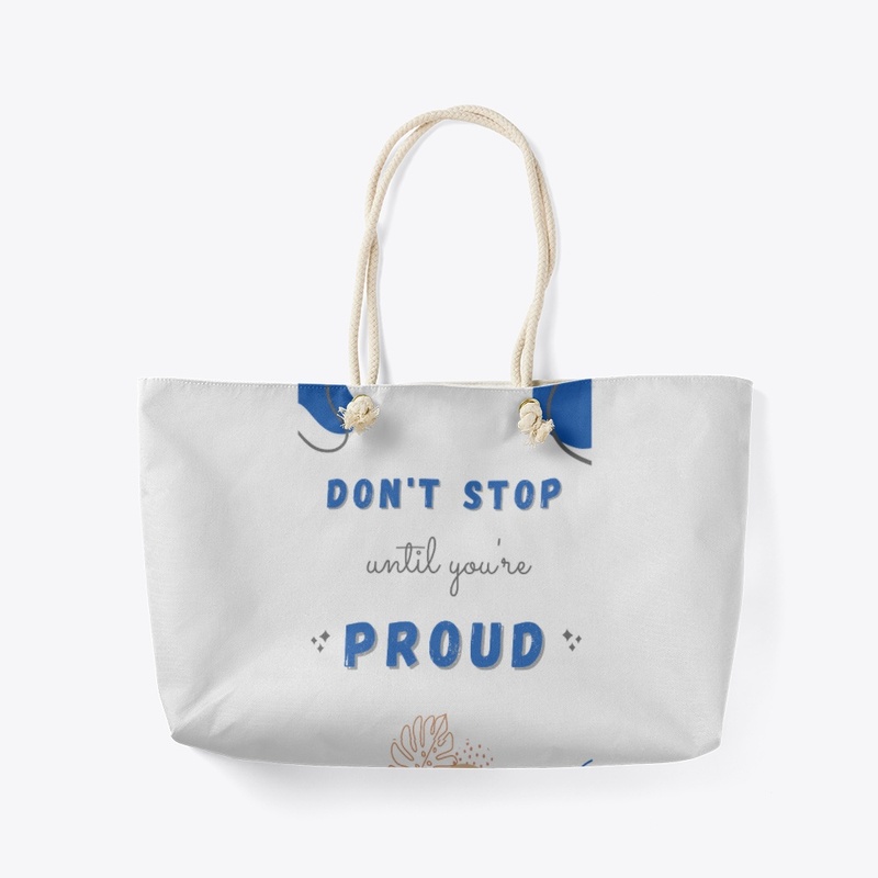 Don't stop 