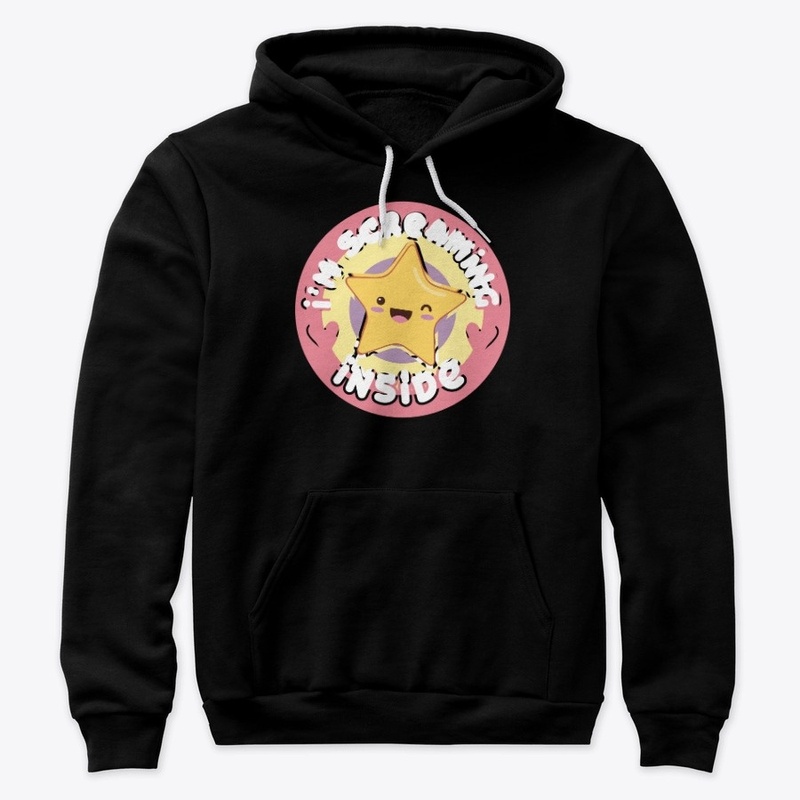 Cute Sarcastic - I'm Screaming Inside!