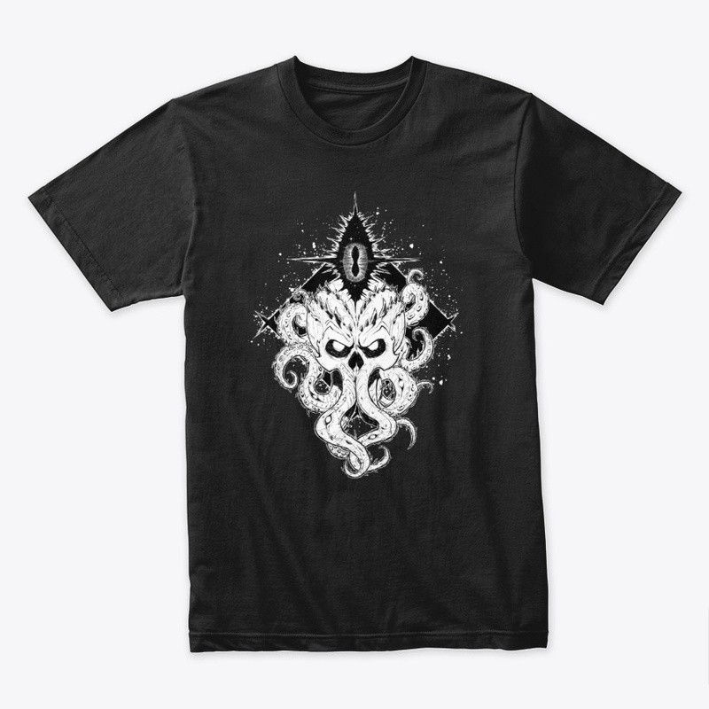 Cthulu Calling B&w